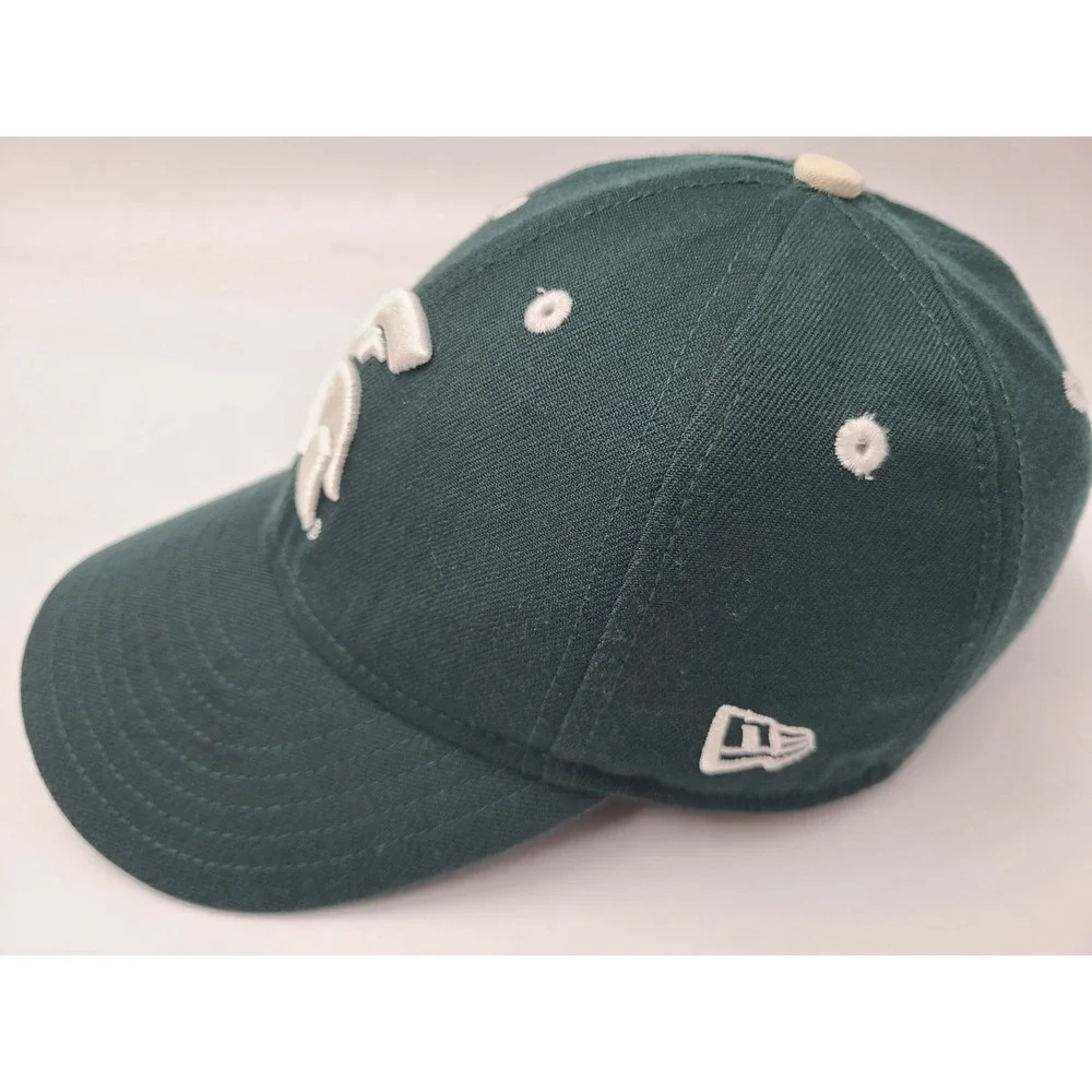 Michigan State University Spartans New Era Fitted 6 3/4 Hat Cap Wool‎ Blend NCAA